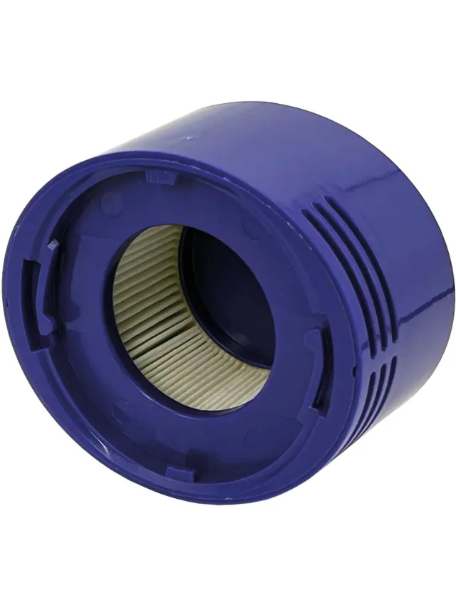 Multaparts HEPA Filter cassette geschikt voor Dyson V7 / V8 series | Hoge luchtfiltratie voor schone lucht | Meet op voor je besteld | Vervanger voor Dyson 967478-01 Paars