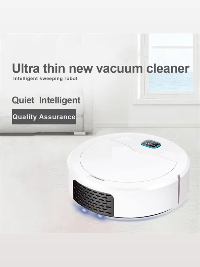 Therob Smart robot stofzuiger met UV licht. (wit)