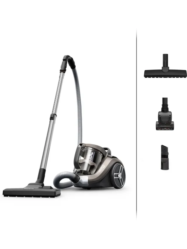 Rowenta Compact Power XXL RO4B50 - Stofzuiger - Zakloos - Compact - Krachtige Zuigkracht Zwart