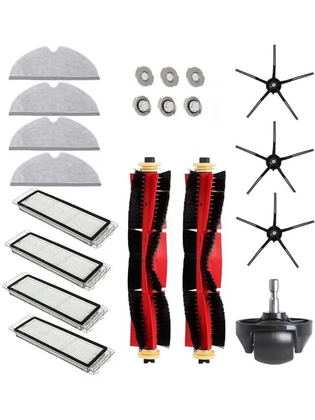 Inf Accessoires Geschik voor Roborock S6/S60/S65/S5 Max/T6 / 20 onderdelen veelkleurig
