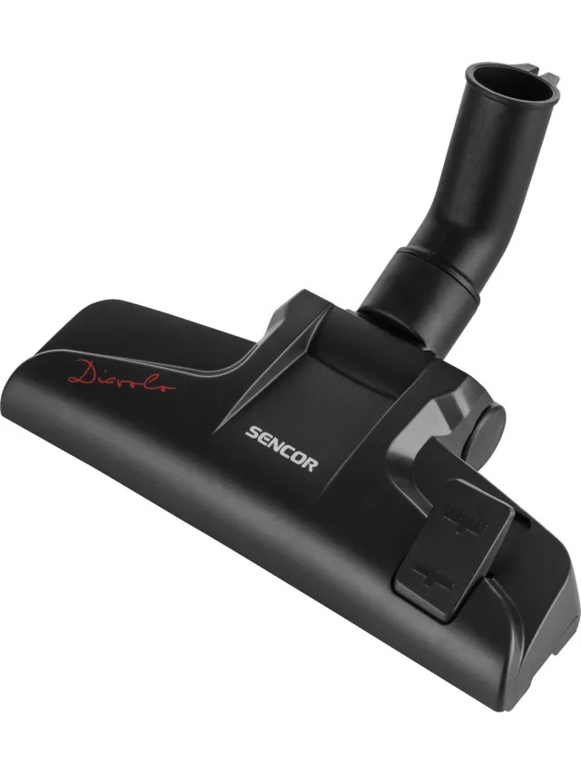 Sencor SVC 6001BK - Stofzuiger met zak Zwart;Rood