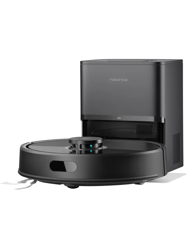 Roborock Q7 BF+-Robotstofzuiger met dweilfunctie-8000Pa-Dubbele anti-klit-automatisch wissen-LiDAR-navigatie-verboden zone-Q5 Max+/Q5 Pro+/Q7 Max+ upgrade Zwart