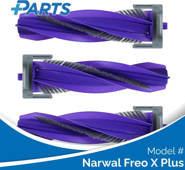 Plus.Parts Narwal Freo X Plus Borstels (3 Stuks, Plus.Parts® alternatief voor CP-PJ-A00090-00-00) Overig