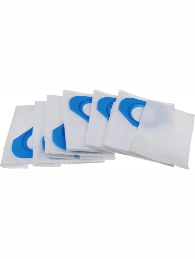 Nilfisk Easyfiks N27 stofzuigerzakken geschikt voor Nilfisk GM80 GM90 6 stuks
