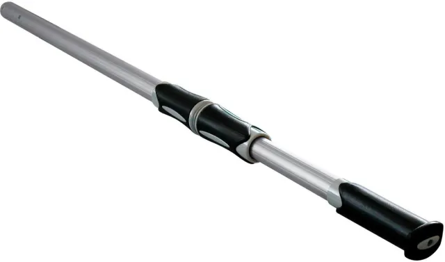 Interline Deluxe Telescopische Stofzuigerstang 3.60 m Zwart;Zilver