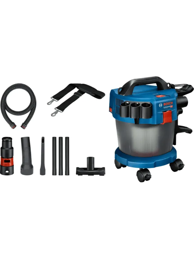 Bosch GAS 18V-10 L nat- en droogzuiger