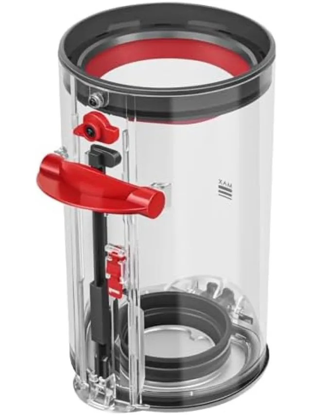 PromoHome Stofzuigercontainer geschikt voor Dyson V11, V15, SV14, SV15, SV17, SV22, SV28 - Hoogwaardig Reserveonderdeel voor Stofzuigers - Eenvoudige Installatie zonder Gereedschap Grijs