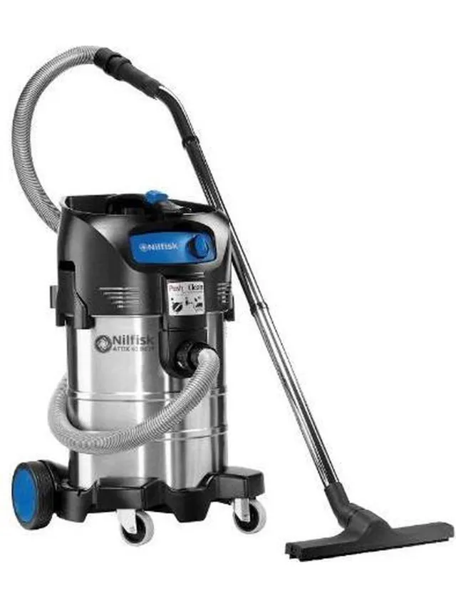 Nilfisk Attix 40-01 PC INOX - Compacte nat/droogzuiger