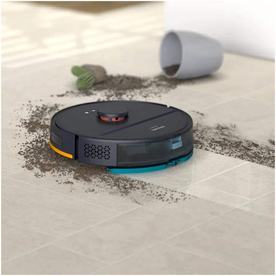 Philips XU2000/15 robotstofzuiger blauw, foto 2