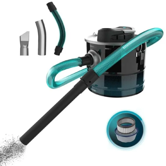 Cecotec As-stofzuiger Cecotec Conga Ash 3000 Grijs 1000 W Multicolor