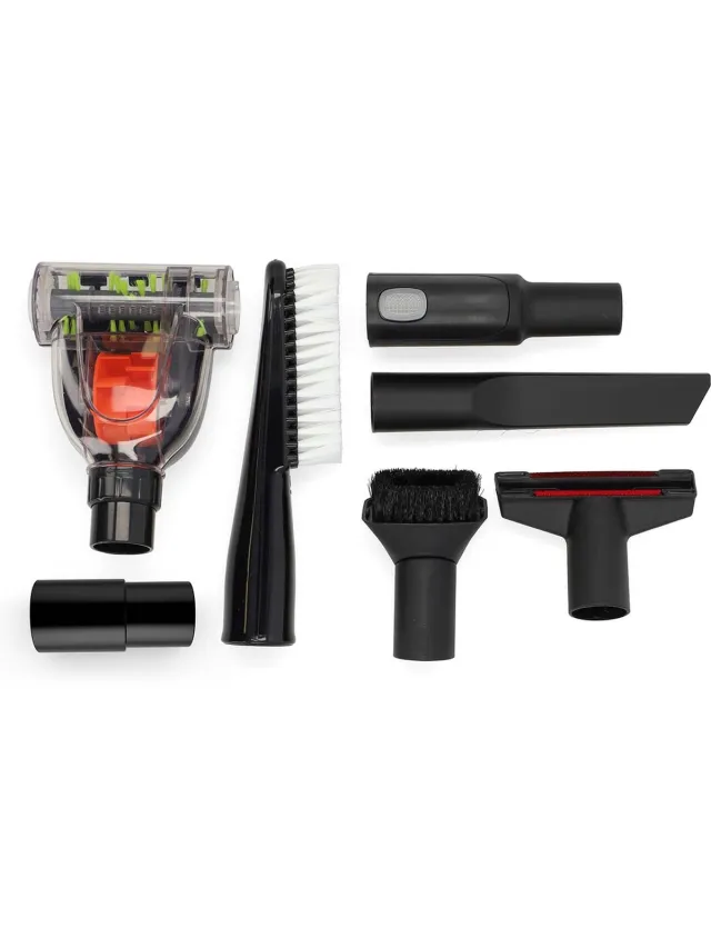 Nedis Stofzuiger Accessoires Set – 6-delig – Universeel – 32/35 mm – Voor Electrolux – Zwart