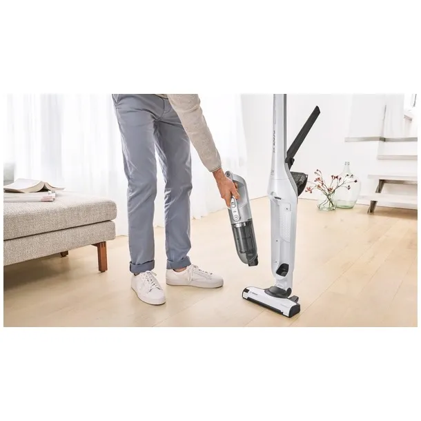 Bosch BCH3K2301 steelstofzuiger zonder zak wit, foto 2