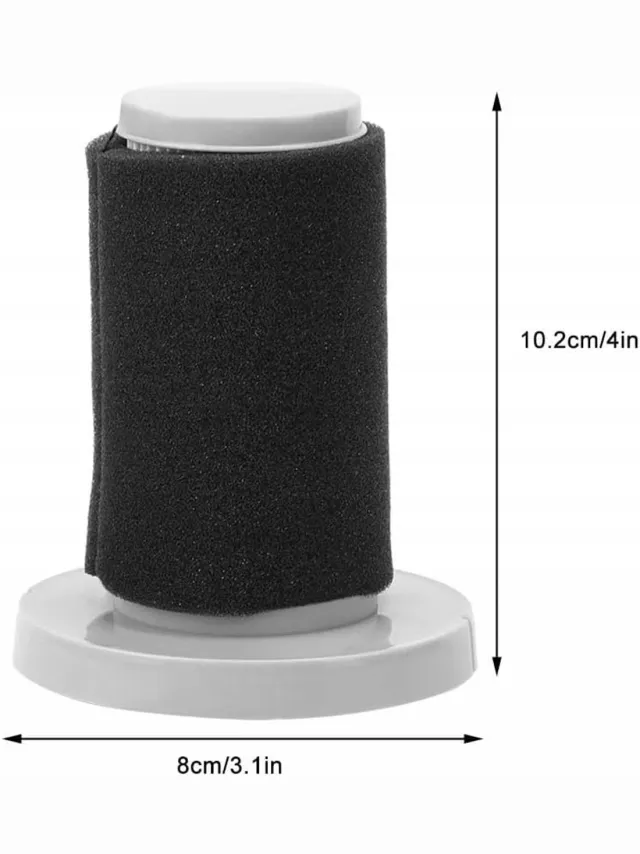 AreoSe Stofzuigerfilter voor DEERMA DX700 DX700S - 4 stuks