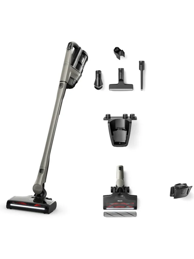Miele Triflex HX3 Hardfloor steelstofzuiger grijs