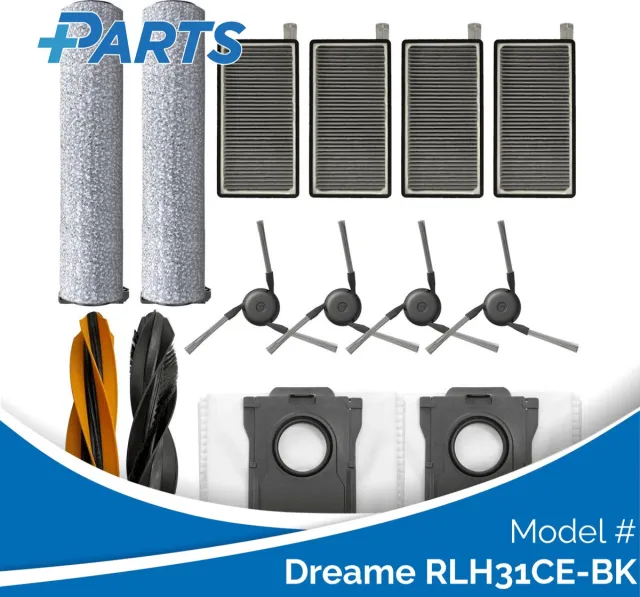 Plus.Parts Dreame RLH31CE-BK Onderhoudsset (Plus.Parts® alternatief voor RAK67 / RAK70) Overig