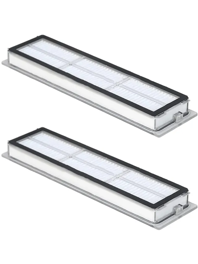Wclavion Wasbare HEPA filterset, 2 stuks, standaard - Geschikt voor Dreame D9 en L10 Pro