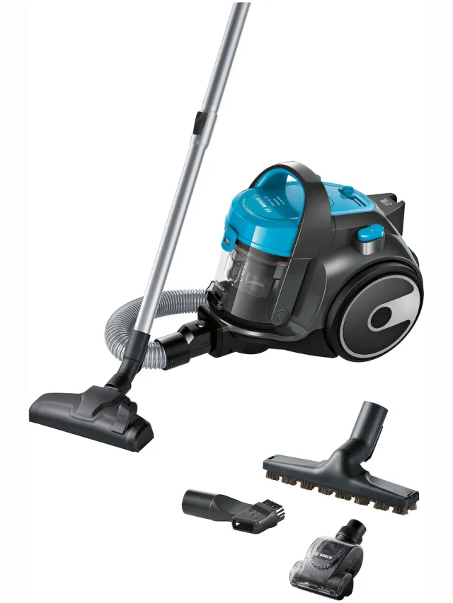 Bosch BGS05X240 stofzuiger zonder zak blauw Turquoise