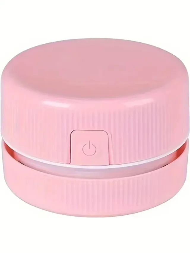 RedParrot MINI Bureau Stofzuiger - Kruimelduif - Roze