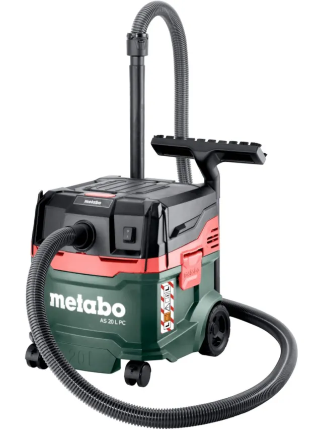 Metabo Industriële stofzuiger 1200 W, inhoud 20 l 602083000 Groen