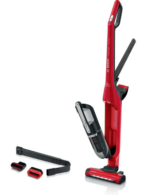 Bosch Serie 4 Flexxo Gen2 28Vmax ProAnimal steelstofzuiger rood