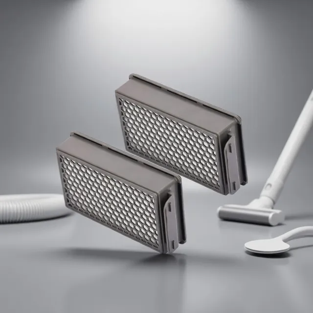 RALA 2 stuks HEPA vervangingsfilters voor Rowenta Compact Power Cyclonic RO3753EA RO3731EA RO3786EA stofzuiger Grijs