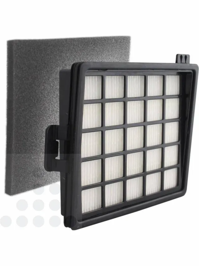 SQOON HEPA filter geschikt voor Philips voor FC8071 - 422245946161 wit