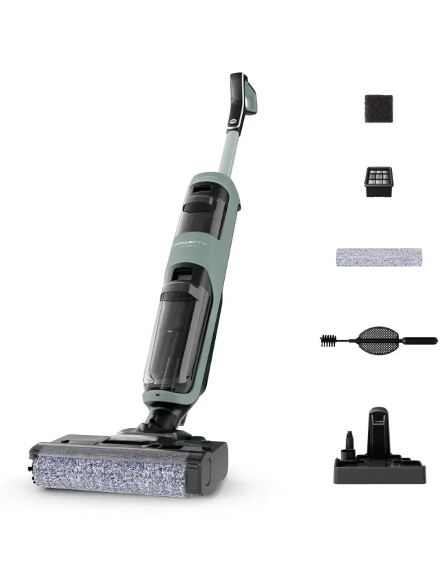 Rowenta Vloerreiniger WetDry GZ2262E0 Zwart