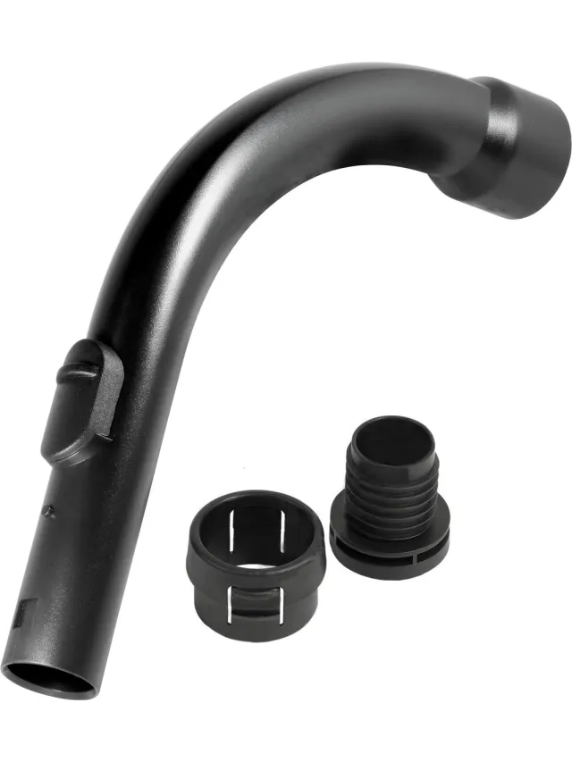 Dparts pistoolgreep met reparatieset geschikt voor Miele Complete C3, C2, HS11, Cat & Dog, Black Pearl, Black Diamond, Compact C1, Compact C2, S8000, S6000, S5000, S4000, S2000, S700, S600, S500, S400, S300, S200 - stofzuiger - handgreep - handvat Zwart