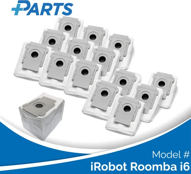 Plus.Parts iRobot Roomba i6 Stofzakken (15 Stuks, Plus.Parts® alternatief voor 4626194 / 4640235) Overig