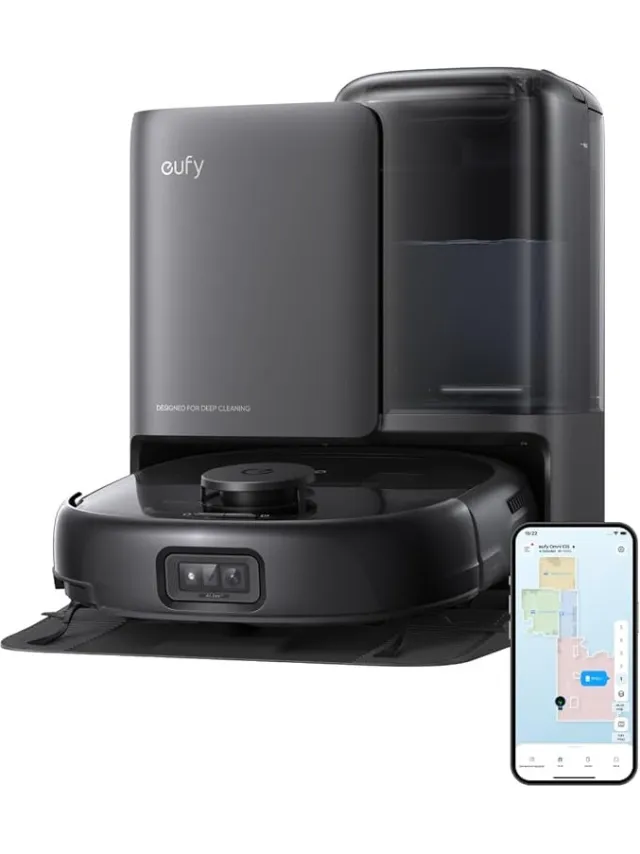 Eufy Omni E25 robotstofzuiger zwart