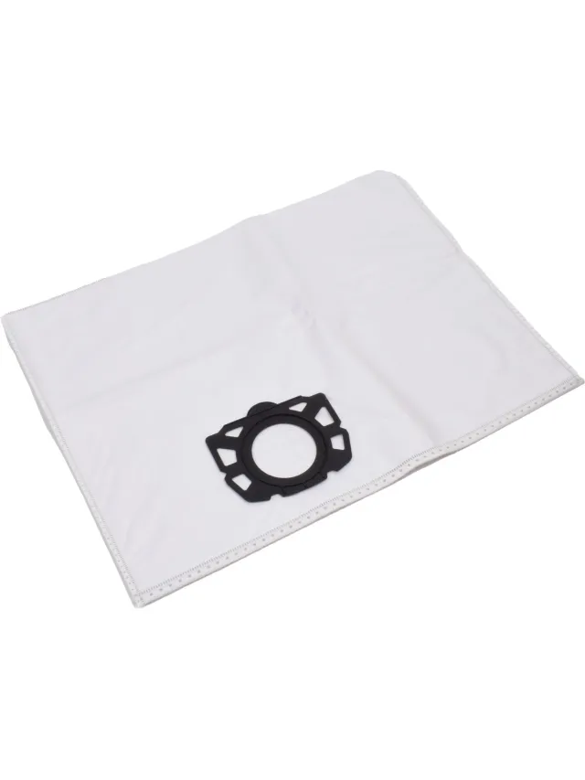 Covako Geschikt voor KARCHER. 4 stuks. Stofzuigerzakken voor SE 4001, SE 4002, SE4001, SE4002, Synthetisch. COVAKO Merk weis