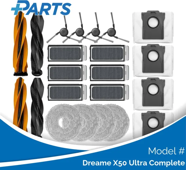 Plus.Parts Dreame X50 Ultra Complete Onderhoudsset (Plus.Parts® alternatief voor RAK59) Overig