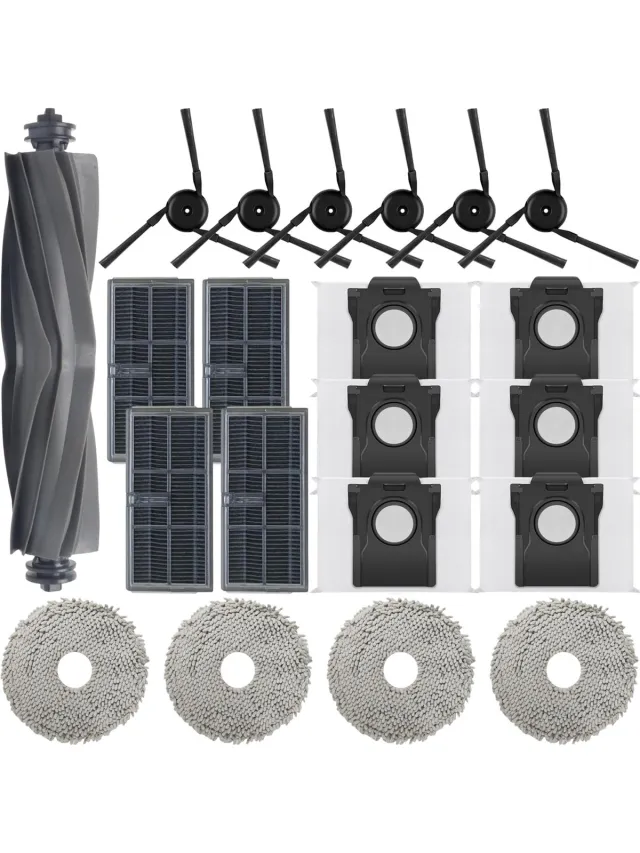 Inf Accessoires Geschikt voor Dreame X40 Ultra/L40 Ultra Robotstofzuiger Veelkleurig