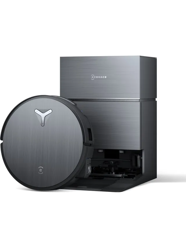 Ecovacs DEEBOT X11 PRO OMNI Robotstofzuiger – 19.500 Pa – PowerBoost snelladen–OZMO roller dweil –ZeroTangle 3.0 anti-haarwikkel –AI vlekdetectie 2.0 – OMNI 2.0 station Zelfreinigend – TruePass 4WD klim– voor harde vloeren en tapijt-Zwart