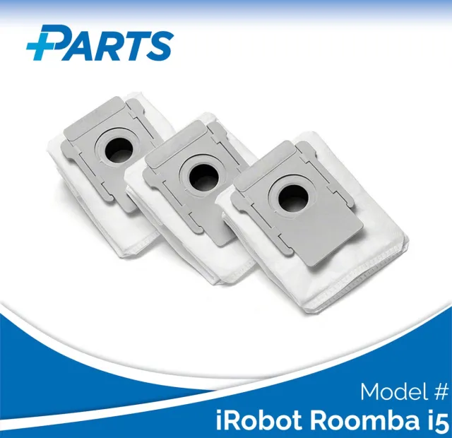 Plus.Parts iRobot Roomba i5 Stofzakken (3 Stuks, Plus.Parts® alternatief voor 4626194 / 4640235) Overig