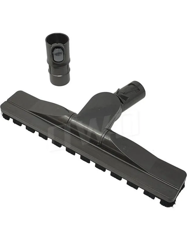 Owo collection Flexibele parket borstel zuigmond geschikt voor Dyson grijs