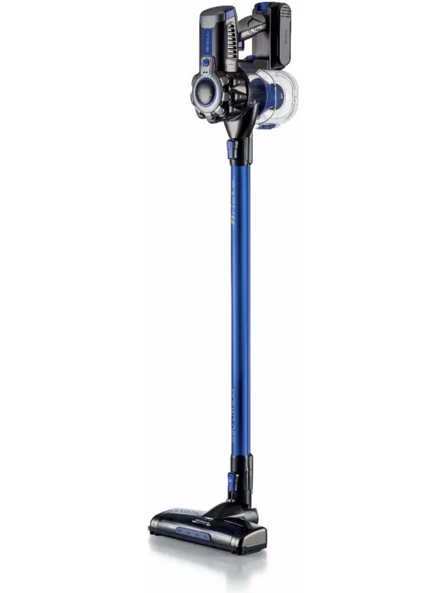 Ariete 2722 - draadloze steelstofzuiger - met opzetstukken - Kruimeldief - 45 min accuduur - blauw Zwart