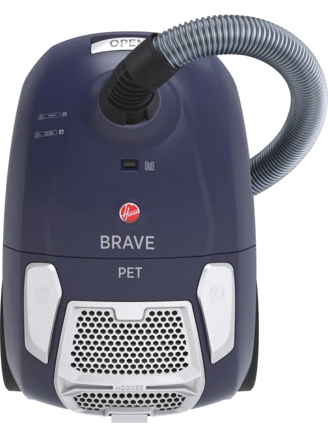 Hoover Brave BV60PET 011 2,3 l Cilinderstofzuiger Droog 700 W Stofzak Blauw