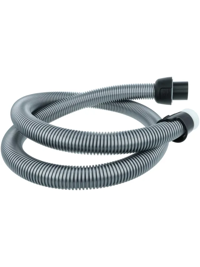 VHBW vervangingsslang compatibel met AEG AJM6810, AJM6805, AJM6815, AJM6813HF, ACSG1300, AET7740, AAM6119N, AJM6717, ACSGREEN stofzuigers - 1,8 m zilver