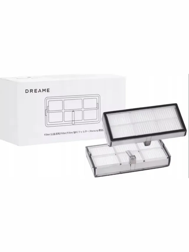 Dreame Robotstofzuiger filter - Compatibel met L10sProUl/L10sUGen2/L40U/L40UAE/X30U/X40U/X40Master Transparent