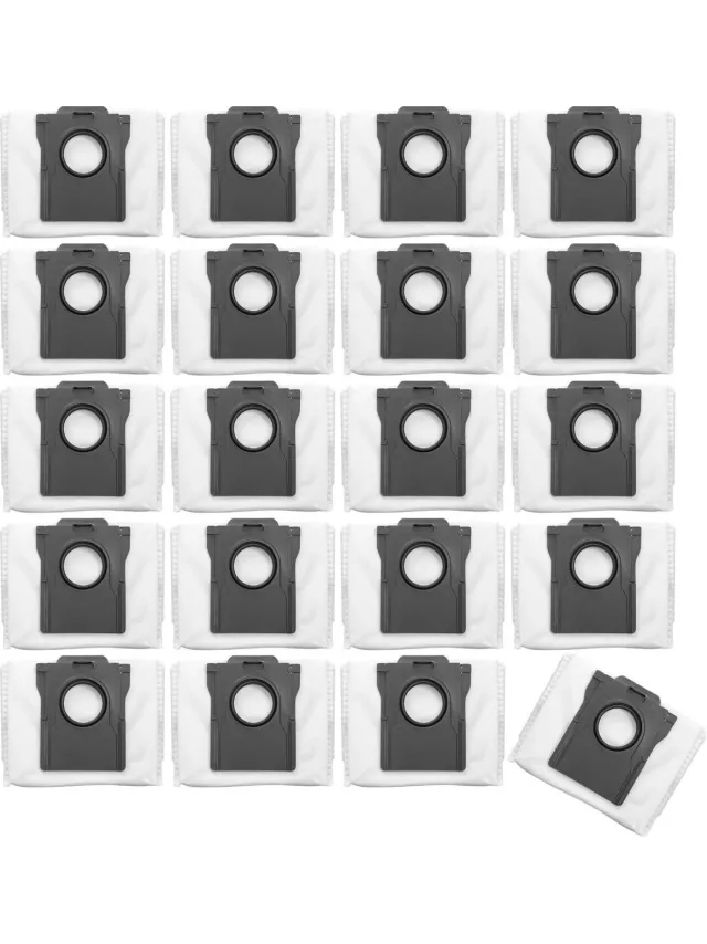 Plus.Parts Dreame X30, X40 en X50 Serie Stofzakken (20 Stuks, Plus.Parts® alternatief voor RDB7 / RDB8) Overig