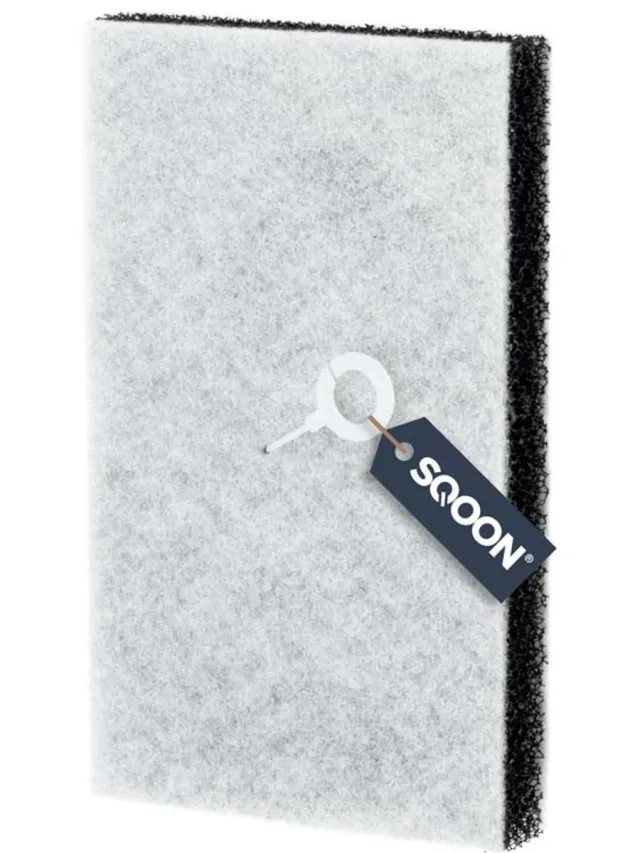 SQOON Stofzuigerfilter Geschikt voor Philips 2000-serie – Vervangt CP1102/01 Wit