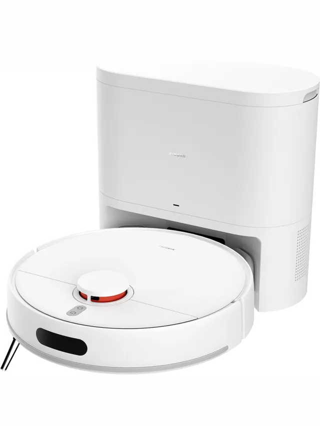 Xiaomi Robot Vacuum H40 – Robotstofzuiger met Automatisch Leegstation – 10000Pa Zuigkracht – LDS Lasernavigatie – Anti-klit Borstel – Slimme Kaartnavigatie – 180 min Accuduur – App & Spraakbediening Wit