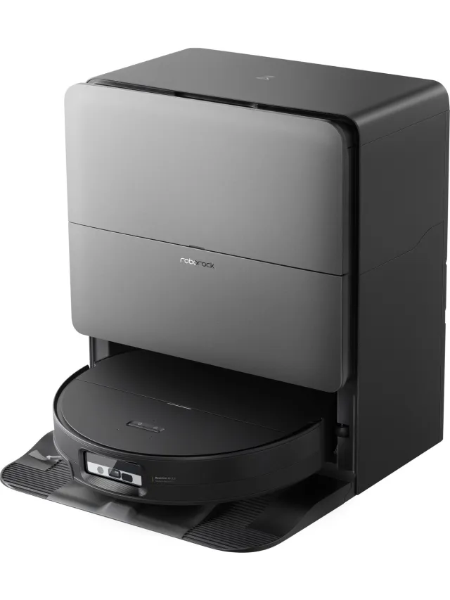 Roborock Saros 20 Sonic–Robotstofzuiger Met Dweilfunctie-VibraRise 5.0 dweilsysteem 4000 Trillingen/min-Digitale motor 36000 Pa&dubbel antiklitsysteem-AdaptiLift Chassis 3.0-Reactieve AI 3.0 obstakelherkenning-Pakt moeiteloos dikke tapijten aan,Zwart