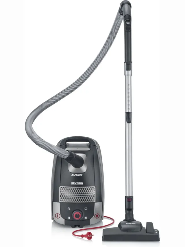 Severin BC 7052 - Stofzuiger met Hepa 14 filter en veel bijgeleverde accessoires Grijs