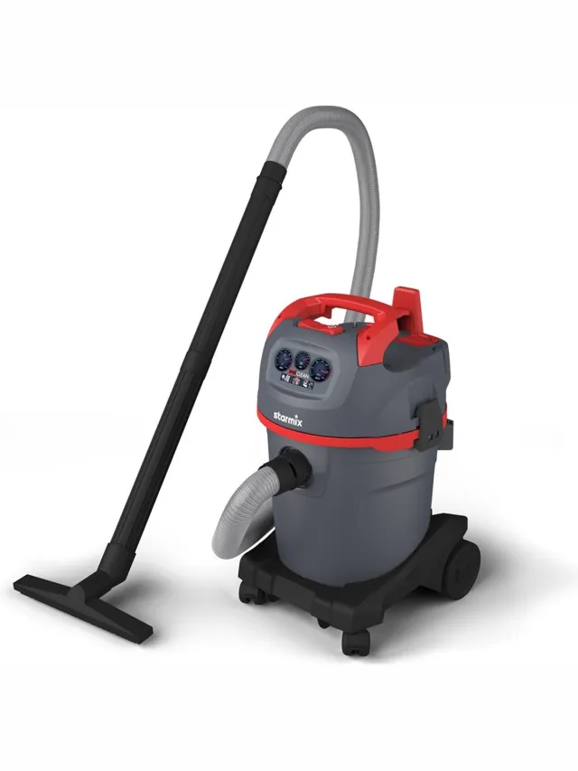 Starmix NSG uClean 1432 ST Stofzuiger 1400W 32L - 016245 zwart