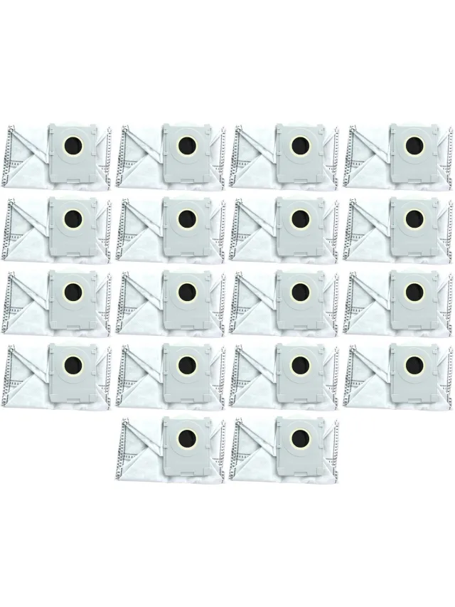 Plus.Parts Ecovacs Deebot T90(s), X9s, X11 en X12(s) Stofzakken (18 Stuks, Plus.Parts® alternatief voor DDB030046) Overig