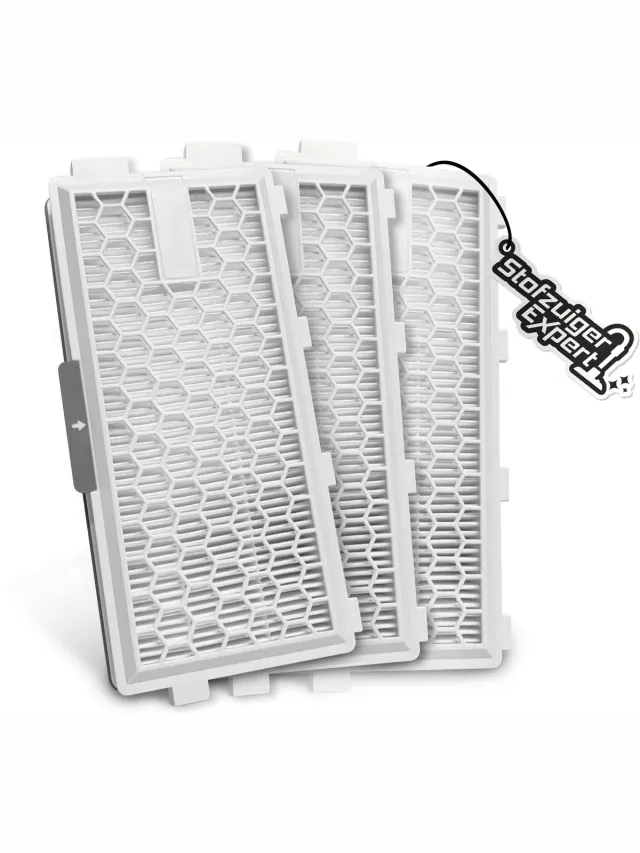 Stofzuiger Expert 3x HEPA H13 Filter Geschikt voor Miele – Kwalitatieve Vervanger voor Miele SF-HA-50 - O.A. Geschikt Voor Miele Guard L1, M1, S1, Compact C1, Complete C2, Complete C3 en de S4, S5, S6, S8, S8000, S6000, S5000 en S4000 series Wit (H13 HEPA)