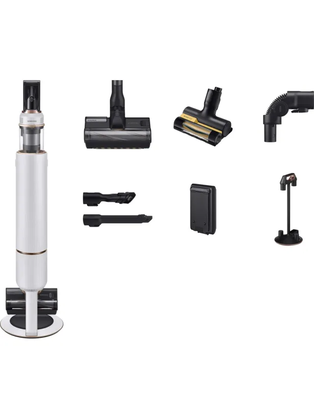 Samsung Bespoke Jet™ Plus Pet Cordless Stick Vacuum Cleaner Max 210W Suction Power Zwart