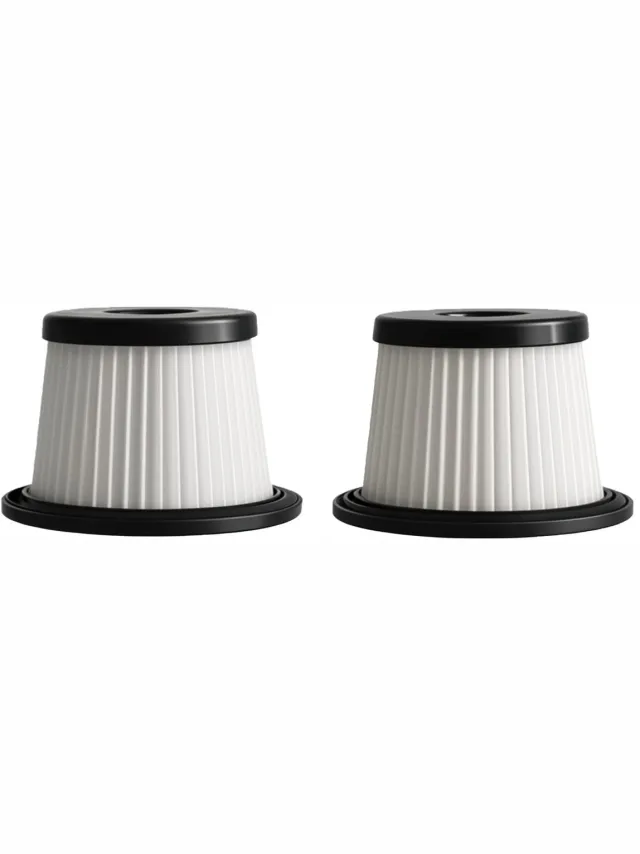 AG Filter Geschikt Voor AG4000/AG4100 - Filterset - HEPA - Filter steelstofzuiger - Totaal 2 filters Wit